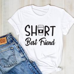 Short Best Friends Shirt, Funny Silhouette Shirt, Best Friends Tee, Friends Shirt