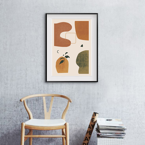 Four posters in scandi style are easy to download