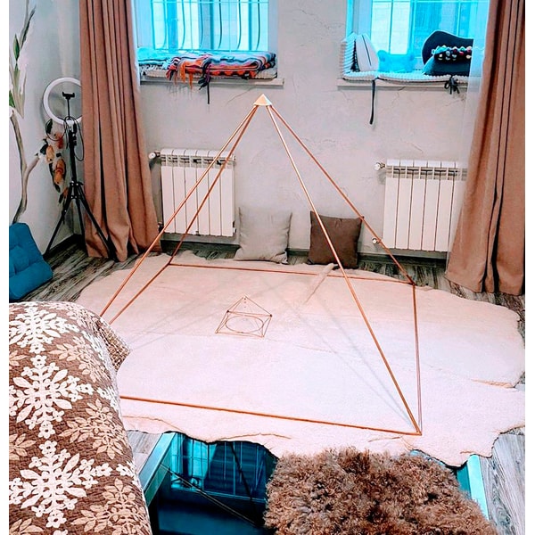 Copper pyramid healing, meditation copper pyramid , reiki h - Inspire ...