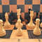 luga big soviet wooden chess pieces 11.5 cm king
