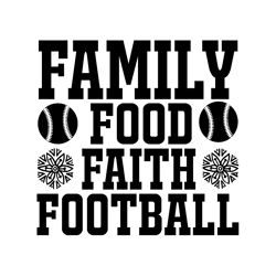 Family-food-faith-football Fall Football Tee/Football T-shirt/Fall and Football shirt/Friday Night Lights/ Football Tee/