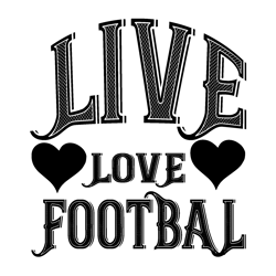 Live-love-footbal-Fall Football Tee/Football T-shirt/Fall and Football shirt/Friday Night Lights/ Football Tee/Unisex Fo
