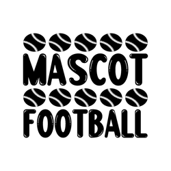 Mascot-football1-Fall Football Tee/Football T-shirt/Fall and Football shirt/Friday Night Lights/ Football Tee/Unisex Foo