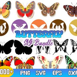 butterfly bundle svg, butterfly svg, butterfly clipart, butterfly sublimation svg