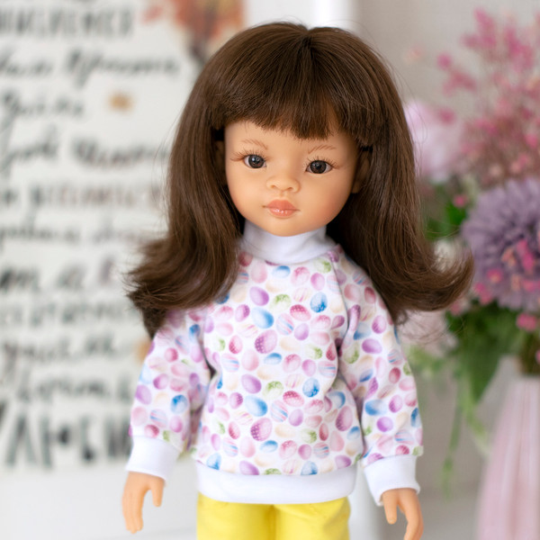 13-inch Paola Reina Las Amigas doll in beautiful Easter clothes