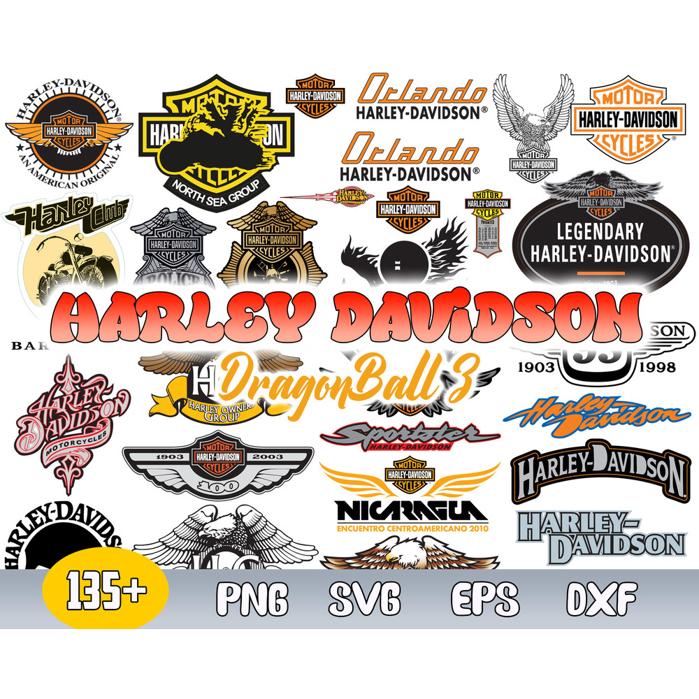 Harley Davidson Bundle Svg, Harley Davidson Logo Svg, Harley Motorcycle Svg, Harley Davidson Cricut.jpg