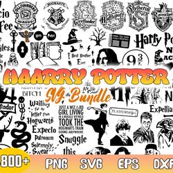 harry potter bundle svg, harry potter svg, magic wizard svg, hogwarts svg, instant download
