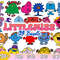 Little Miss Bundle Svg, Mr Men Svg, Little Miss Character Svg, Png Dxf Eps File .jpg