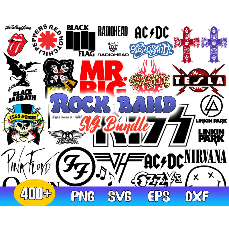 Rock Band Bundle Svg, Rock Band Logo Svg, Rock Music Svg, Rock and Roll Bundle Svg, Rock Flames Svg.jpg
