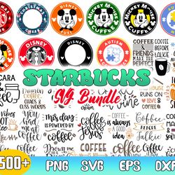 starbucks bundle svg, starbucks logo svg, starbucks disney svg, starbucks quote svg, png dxf  eps file