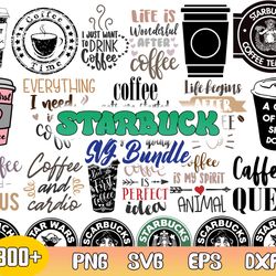starbucks svg, starbucks coffee svg, funny coffee svg, starbucks cups svg, cut file