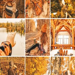 presets fall colors mobile & desktop presets