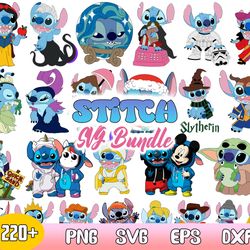 stitch halloween bundle svg, stitch svg, stitch vecto, disney clipart bundle, cricut, instant download