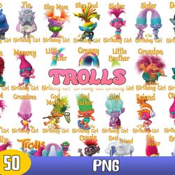 trolls bundle vector, trolls svg, trolls character svg, trolls family svg, cut files for cricut