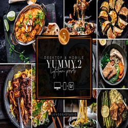 yummy vol.2 – lightroom presets mobile & desktop presets