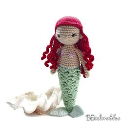 Ariel - Mermaid Crochet Pattern, PDF PATTERN