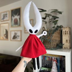Hollow knight Hornet handmade craft Plush Toy Doll by lapikate