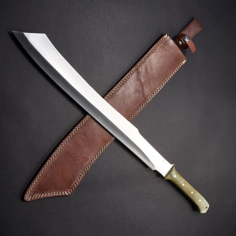 d2 steel hunting short machete knife-beautiful hunting knife.png