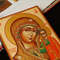 Hand painted Virgin of Kazan icon