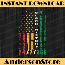 black history 24/7/365 african american flag africa juneteenth, black history, black power, black woman, since 1865 png