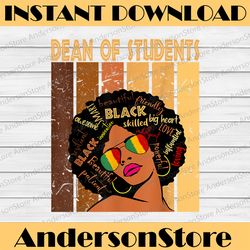 dean of students afro african american black history month black history, black power, black woman, since 1865 png