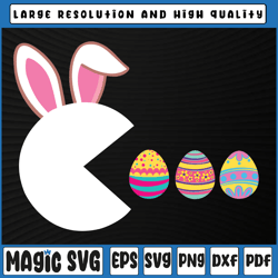 Video Game Bunny Eggs Svg, Easter Gamer Kids Svg, Bunny Eggs Easter Svg, Easter, Sublimation Download