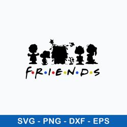 peanuts friends svg, charlie brown and peanuts svg, snoopy svg, png dxf eps file