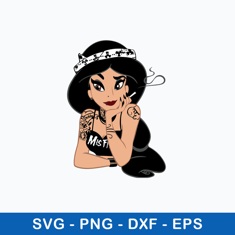 Princess Jasmine Svg, Jamine Svg, Princces Disney Svg, Png Dxf Eps File.jpeg