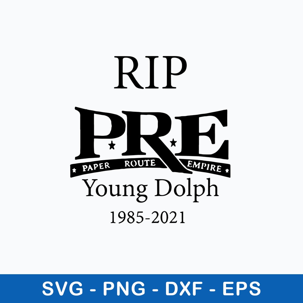 RIP Young Dolph 1985-2021 Rapper Hip Hop Legend Vintage Style Svg, Png Dxf Eps File.jpeg