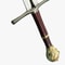 Sword Chronicles of Narnia Prince Rhindon Sword Replica With Plaqupng