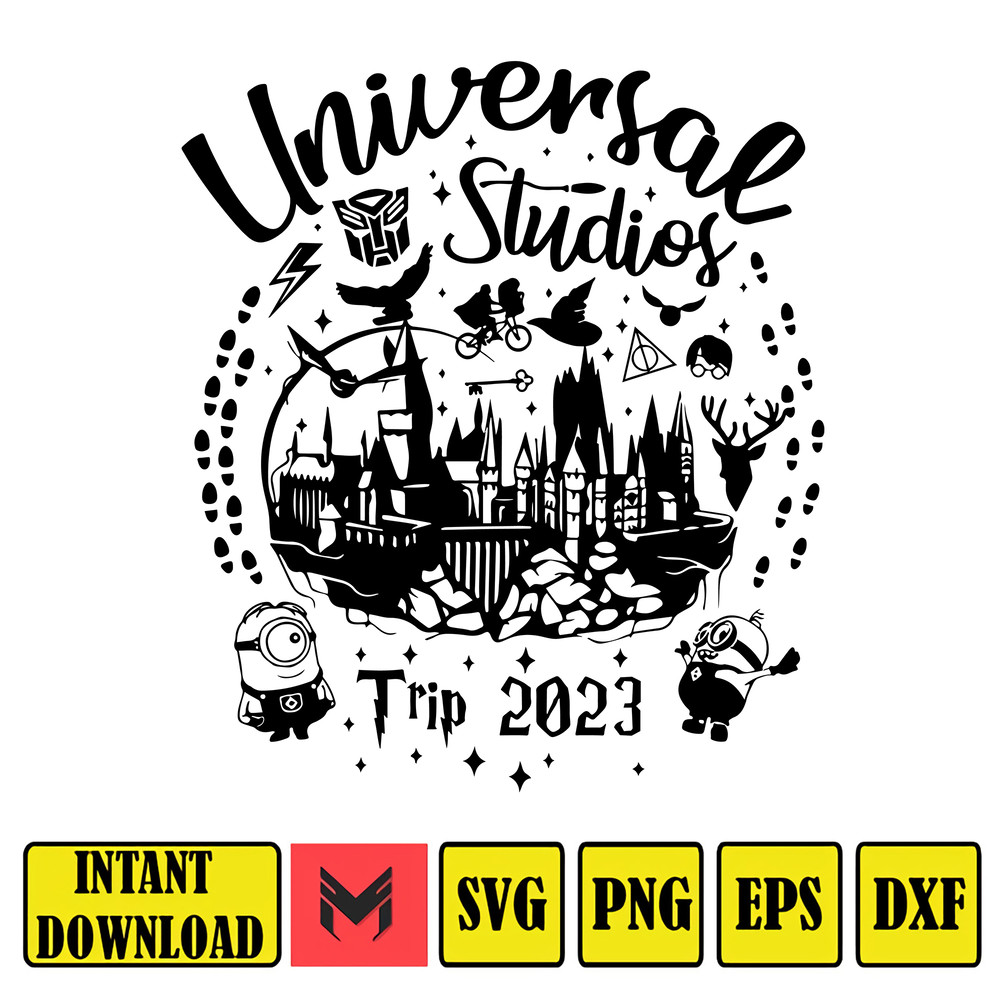 Universal Studios SVG, Family Vacation Svg, Universal Trip, Family Vacation 2023, 2023 Trip,Svg cut file for silhouette,Svg,Instant Download (12).jpg