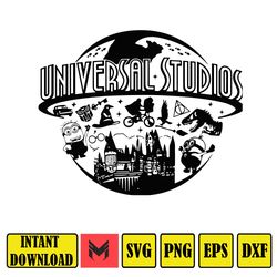 universal studios svg, family vacation svg, universal trip, family vacation 2023, 2023 trip,svg cut file for silhouette,