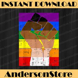 melanin pride power fist lgbt-q flag black lives matter black history, black power, black woman, since 1865 png