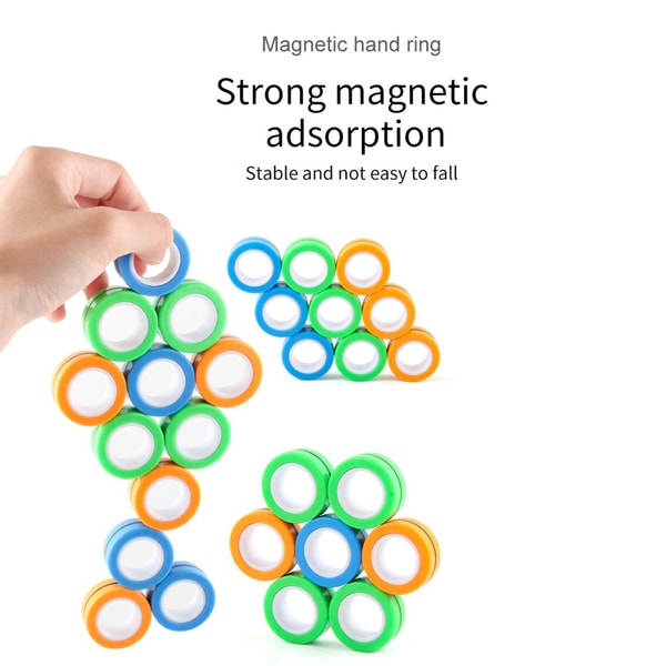 Magnetic Roller Finger Ring Fidget Toy | Inspire Uplift
