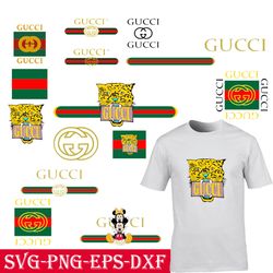 logo gucci bundle svg, brand gucci svg files