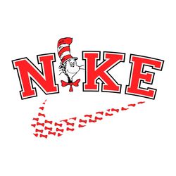 Dr Seuss Nike Cat In The Hat Svg Files For Cricut Sublimation Files