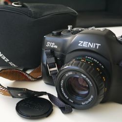 Zenit 312m Soviet 35mm SLR Camera with Zenitar M2s Lens M42