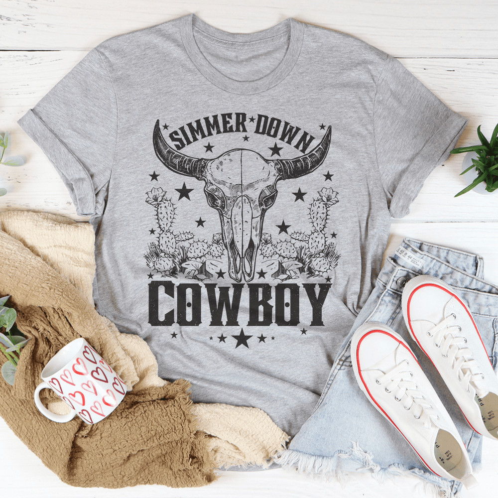 Simmer Down Cowboy Tee