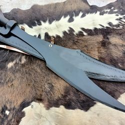 king leonidas spartan 300 sword ,handmade sword, custom made viking sword, hand forged sword