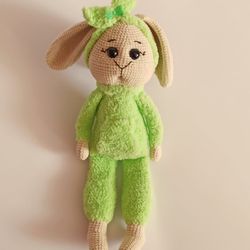 Bunny crochet, knitted bunny, crocheted bunny, animai bunny, toy , crocheted toy, handmade, amigurumi