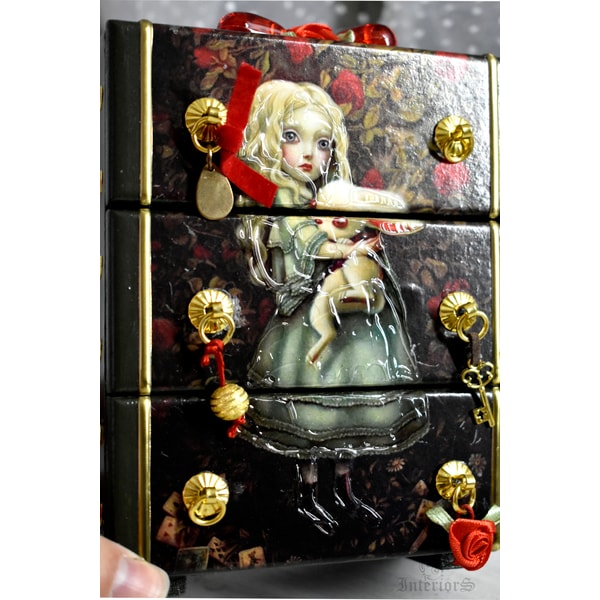 ALICE mini chest of drawers for decorating with Alice | Inspire Uplift