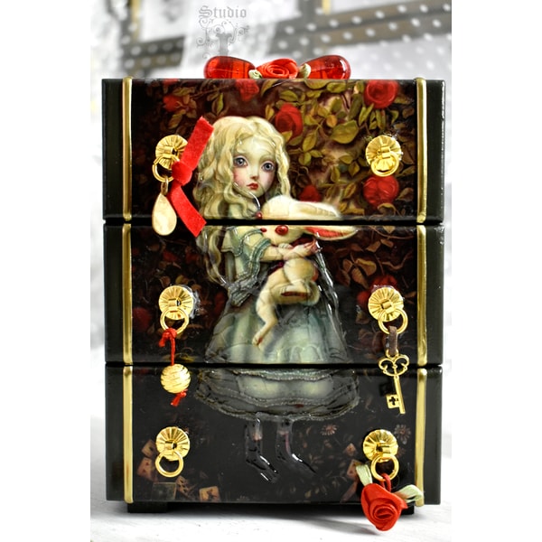 ALICE mini chest of drawers for decorating with Alice | Inspire Uplift