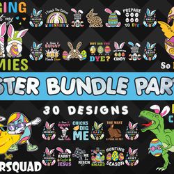 Easter SVG Bundle Part 2 - SVG, PNG, DXF, EPS Files For Print And Cricut