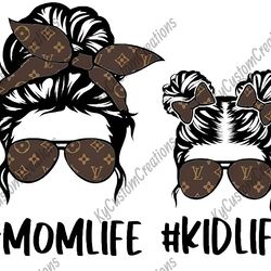 Louis Vuitton MOM Life Kid Life Png Digital Download