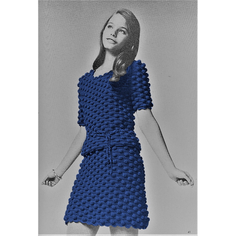 bubble-stitch-dress-vintage-crochet-pattern