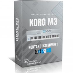 korg m3 kontakt library - virtual instrument nki software