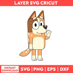 bluey svg, blue dog svg, bluey dog birthday svg, blue dog family png, instant download 18