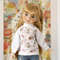 14-inch Ruby Red Fashion Friends Doll in Easter Outfit