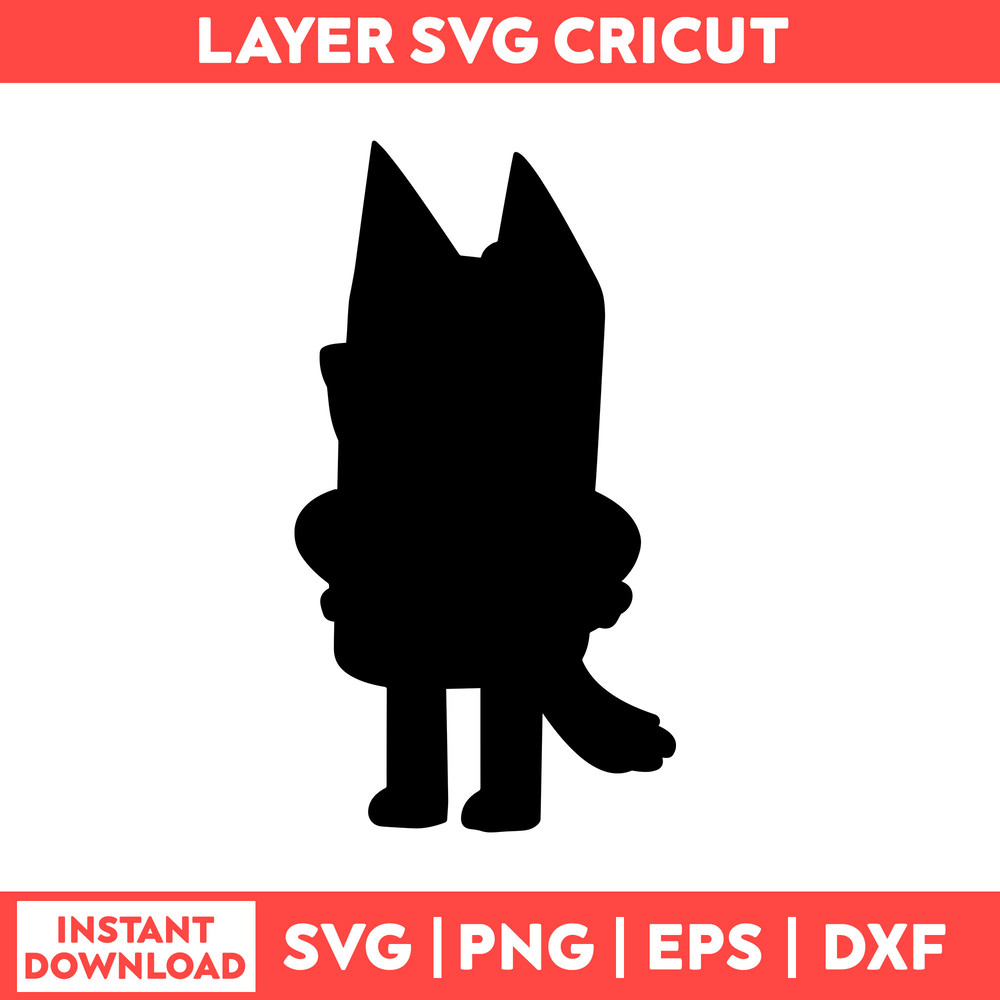 Bluey svg, Blue Dog svg, Bluey Dog Birthday svg, Blue Dog Family PNG, Instant Download 76.jpeg