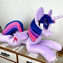 Custom 100 cm (40") pony plushie - Made to Order